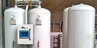 Instalace kyslíkového generátoru